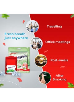 Mountain Breeze Oral Hygiene Mouth Freshener Sugar Free Paanmint Flavoured Breath Strips (24 Strips Each Cassatte)-Pack Of 1(24 Cassette)  - Image 5