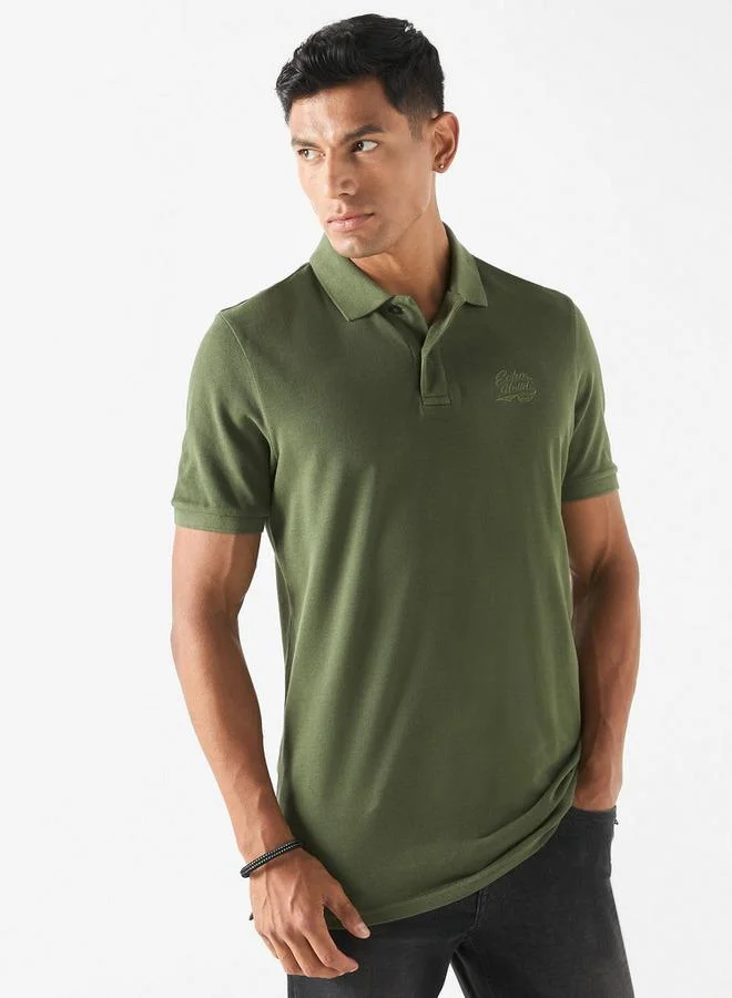 Ecko Unltd. Ecko Unltd Logo Detail Polo T-shirt