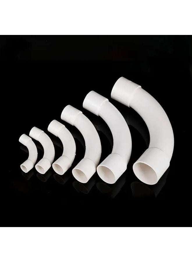 2PCS 3 4 Inch 90 Degree Arc Elbow Heavy Duty PVC Pipe Fittings For Plumbing HVAC - Image 5