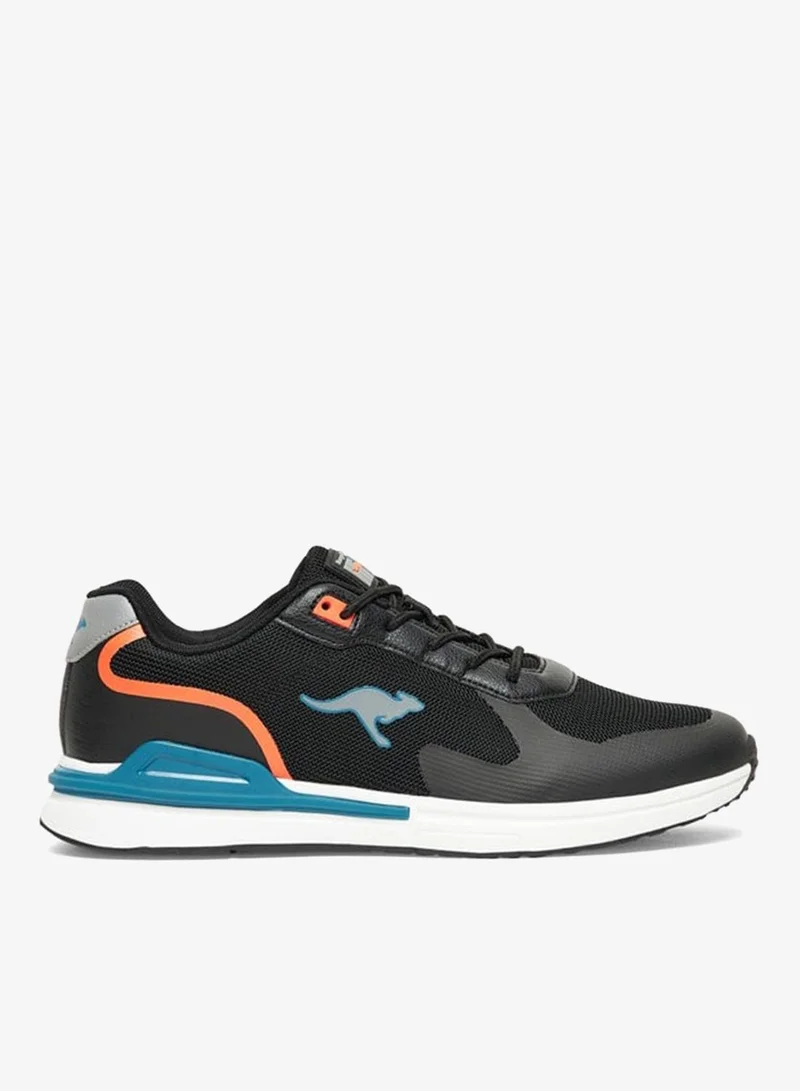 كانغاروس Men's Panelled Lace-Up Sports Shoes
