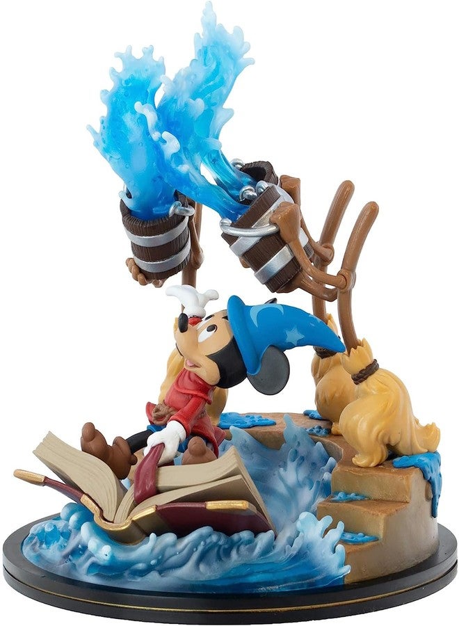 QMX Quantum Mechanix Disney's Fantasia - Sorcerer Mickey 7 Inch Q-Fig Max Elite - Image 1