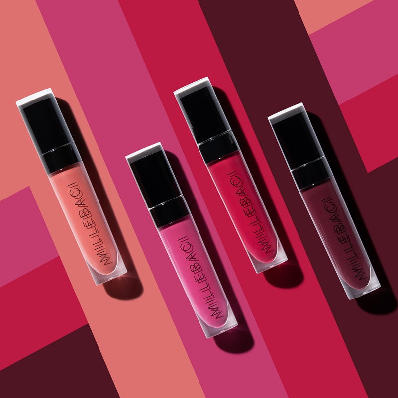 Nouba Millebaci Long Lasting Liquid Lipstick Coral, Lustrous Moisturizing Creamy Formula with Intense Color Pigment High Impact Makeup Lip Color Stick Balm For Women (Color 11) - Image 3