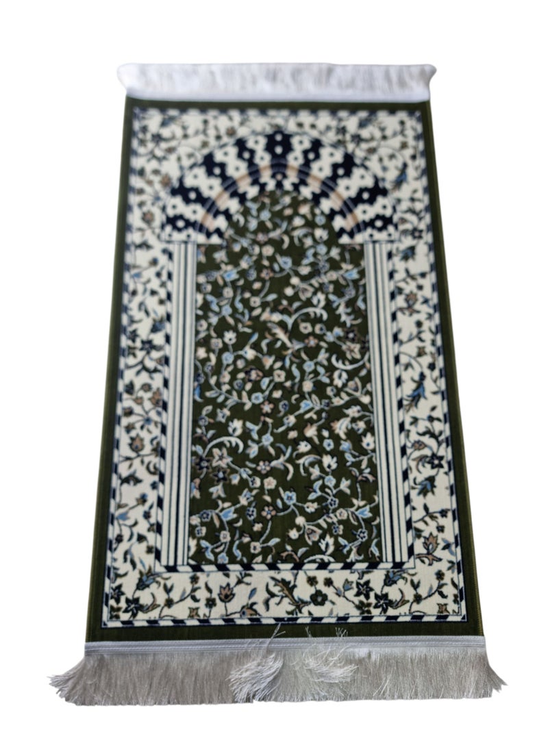 سجاد الروضة سجادة صلاة المحراب النبوي منقوشة من الروضة - 70×110 سم - Image 4