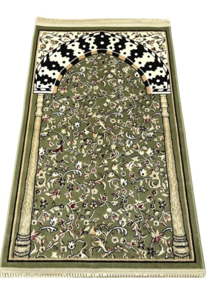 سجاد الروضة سجادة صلاة المحراب النبوي منقوشة من الروضة - 70×110 سم - Image 1