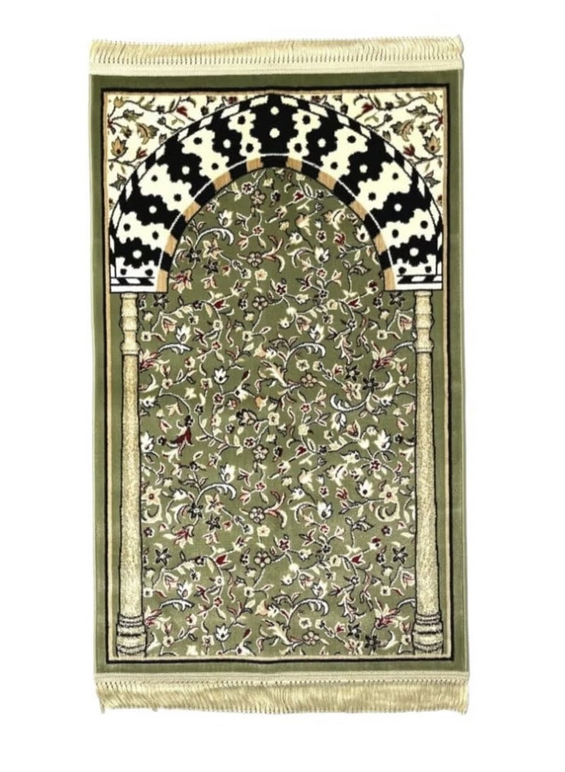 سجاد الروضة سجادة صلاة المحراب النبوي منقوشة من الروضة - 70×110 سم - Image 3