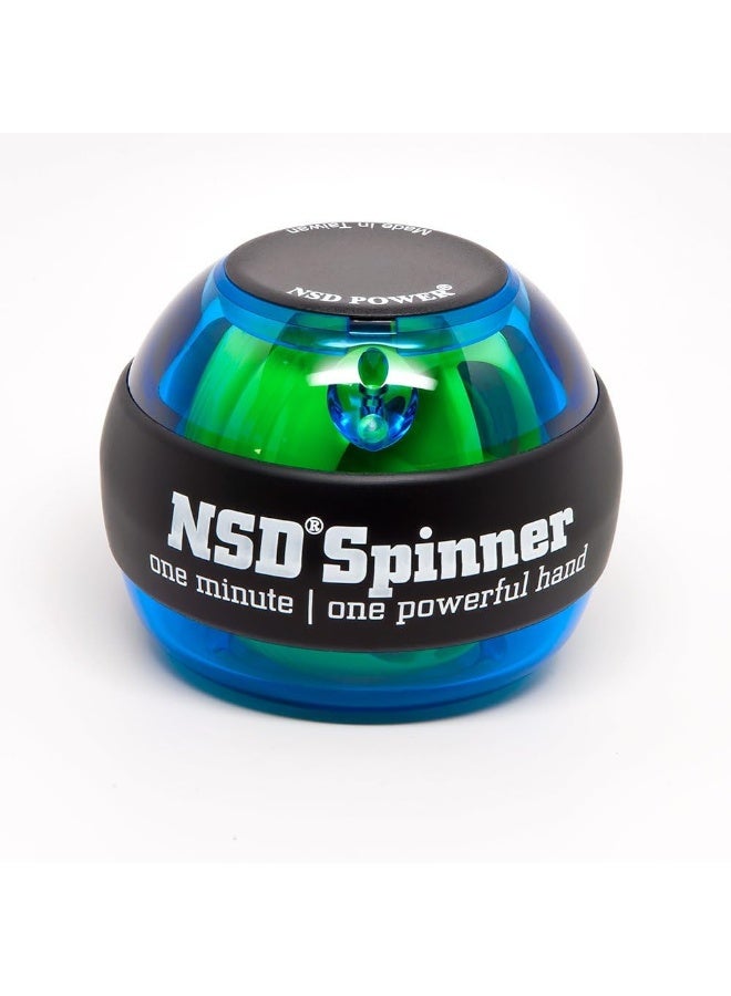 NSD Essential Crystal Spinner Gyro Ball | Grip Strengthener for Forearms, Wrist & Hands | String Start Design, Up to 18,000 RPM | Portable Wrist Trainer & Workout Equipment | Ideal for Desk Workers, Athletes & Musicians - Image 3
