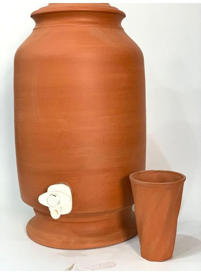 زير فخارى مع كوب - Image 1