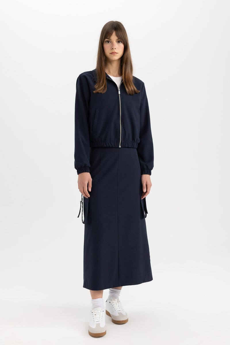 DeFacto Woman Cargo Maxi Skirt  - Image 2