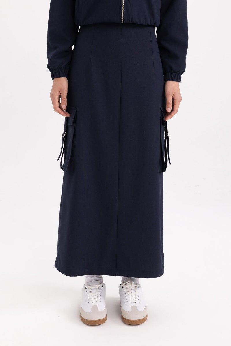 DeFacto Woman Cargo Maxi Skirt  - Image 1