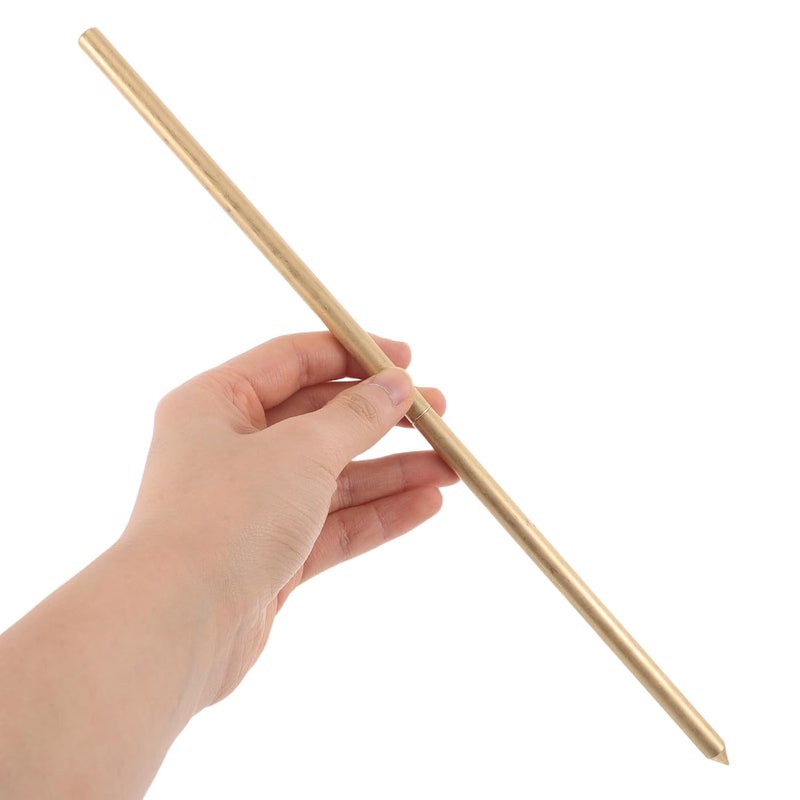 Copper Grounding Rod for Electric Fence and Antenna, 8mm X 300mm Galvanized Earth Grounding Stick for Outdoor Agricultural and Livestock Electrical Safety - Image 4