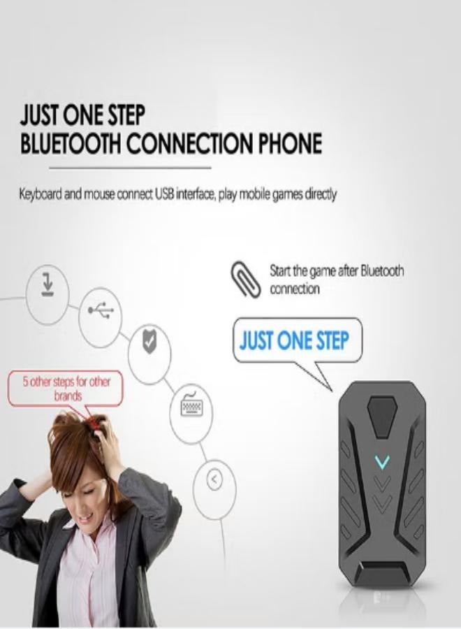 وحدة تحكم ألعاب الهاتف المحمول PUBG ومحول لوحة المفاتيح والماوس - سلكي - Image 2