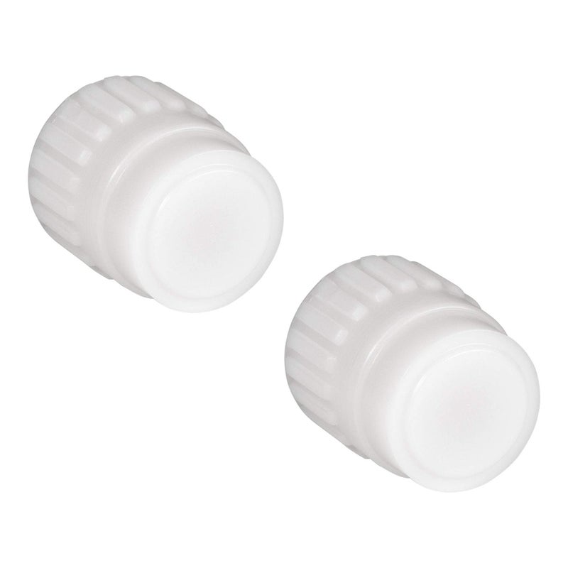 RecPro RV Plumbing Hardware | 06860 | 1/2" Female End Cap Terminator | Drain Cap | Pex Pipe/Tubing Fittings (2 Fittings)