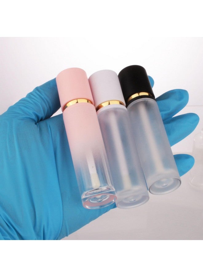 كوسيديا قطعة أنابيب ملمع الشفاه الوردي المتدرج الفارغة 8 مللي أنبوب ملمع الشفاه مع عصا قضيب لحاوية زجاجات زيت الشفاه - Image 4