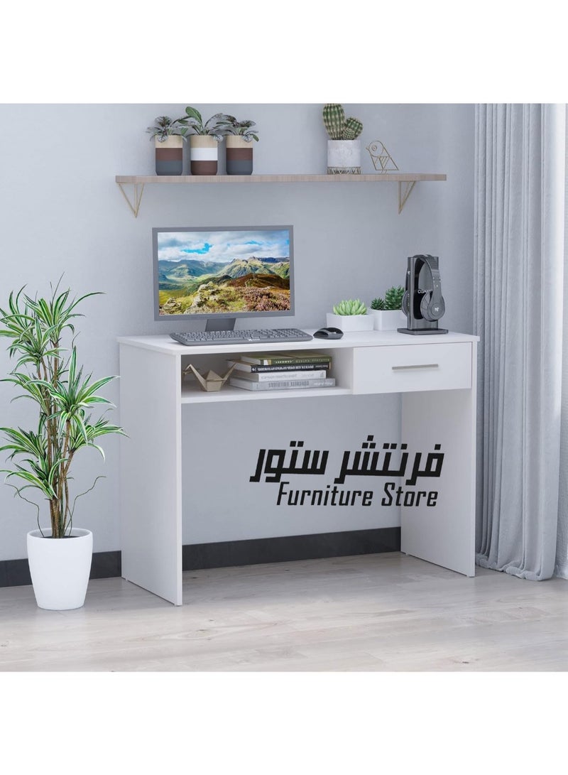 Furniture Store Modern desk, height 75 cm - width 100 cm - depth 40 cm, from Furniture Store. - Image 1