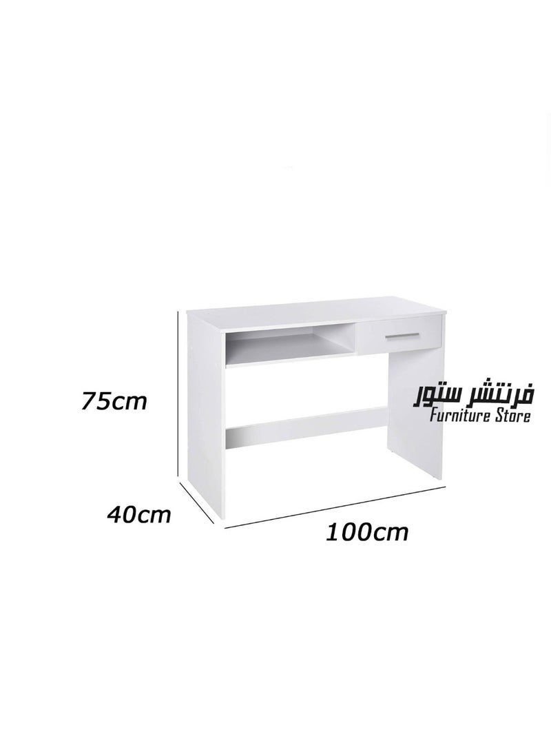 Furniture Store Modern desk, height 75 cm - width 100 cm - depth 40 cm, from Furniture Store. - Image 2