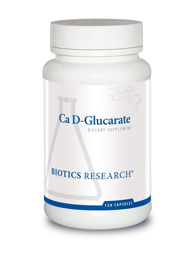 BIOTICS Research Ca D Glucarate Liver Detoxification Eliminates Toxins Strong Bones Hormonal Health Heart Health Weight Management Raw Organic Vegetable Culture 120 Count  - Image 2
