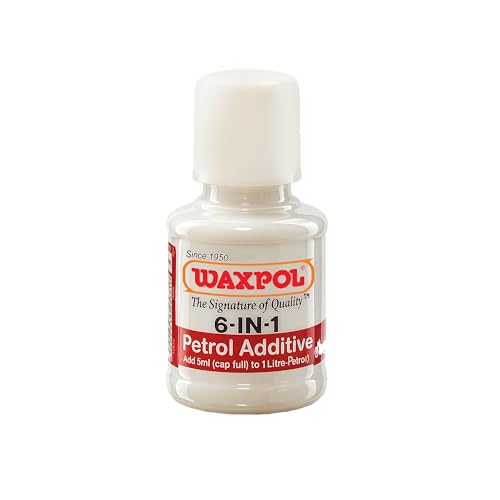 Waxpol Petrol Additive 6 In 1 (Set of 12) (5 ml Cap full for 1 Litre Petrol) For All Petrol Engines - Image 1