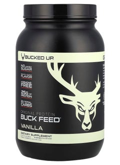 Bucked Up Buck Feed™ Original Protein Vanilla 33.12 oz (939 g) 