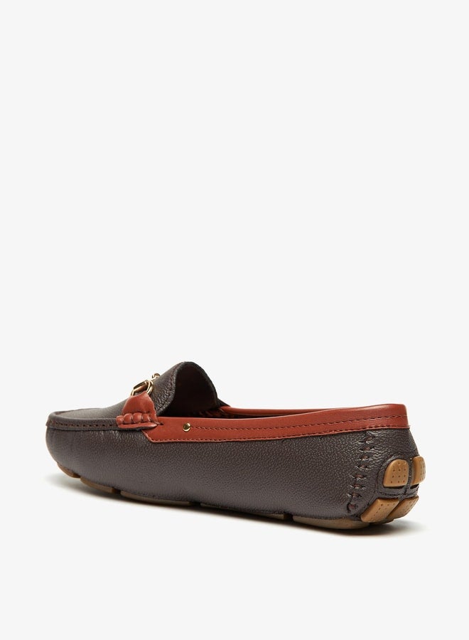 Le Confort Women's Metal Accent Slip-On Loafers - Image 2