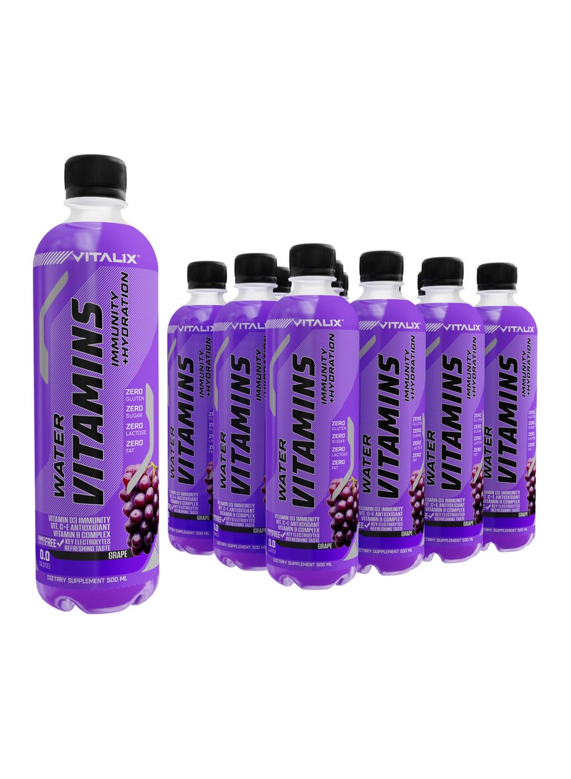 فيتاليكس فيتالكس مياه الفيتامينات بنكهة القريب – 500 مل | مشروب مرطب غني بالفيتامينات | خالٍ من السكر والدهون والغلوتين - Image 1