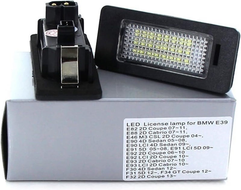 QASULER LED License Plate Light for BMW - Image 1