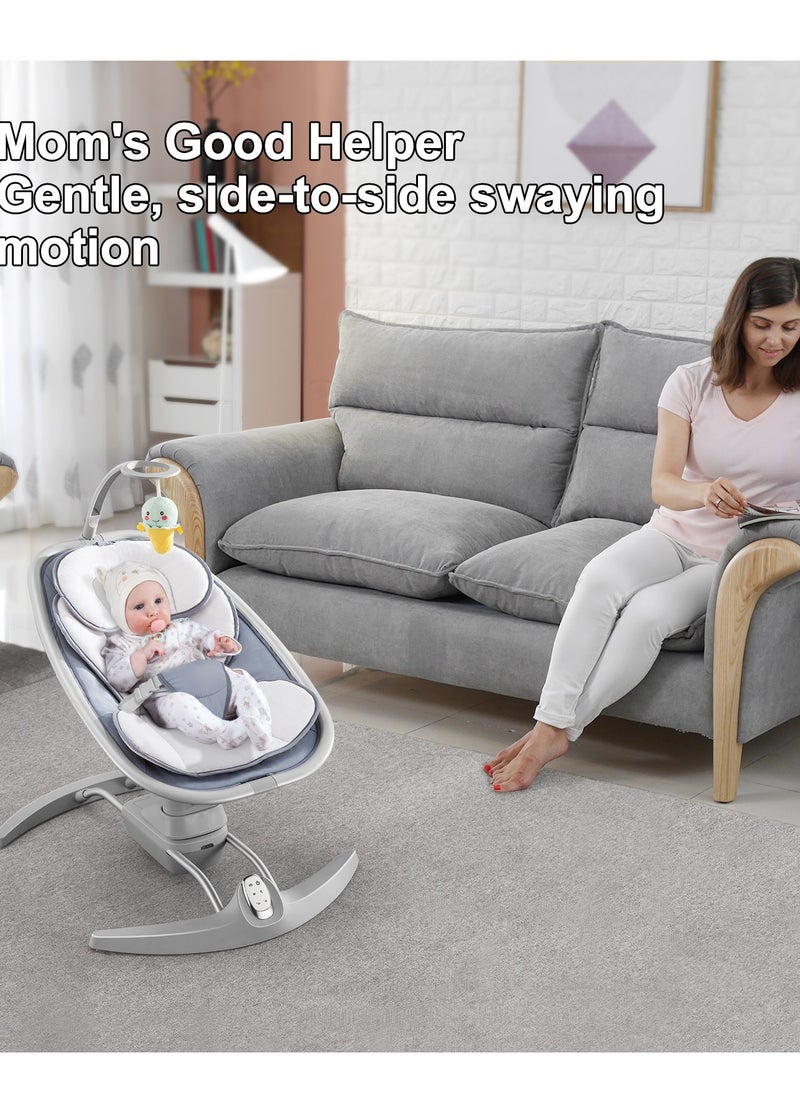 Portable Electric Remote Baby Swing and Rocking Chair with music