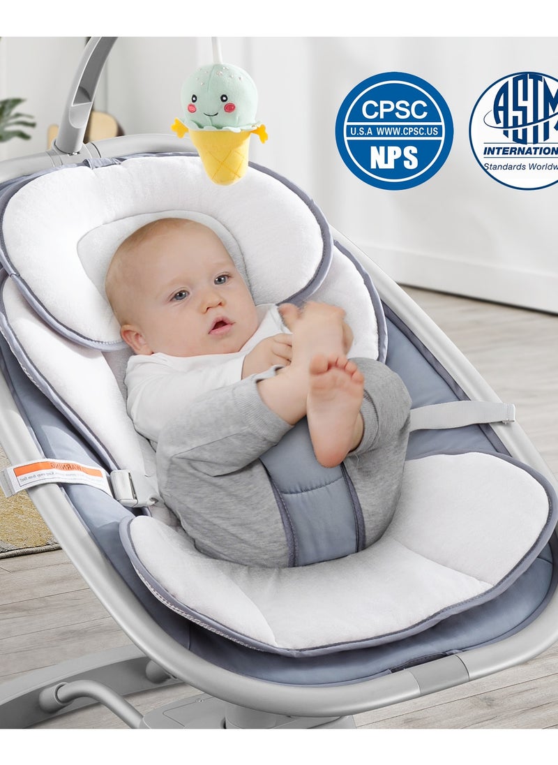 Portable Electric Remote Baby Swing and Rocking Chair with music