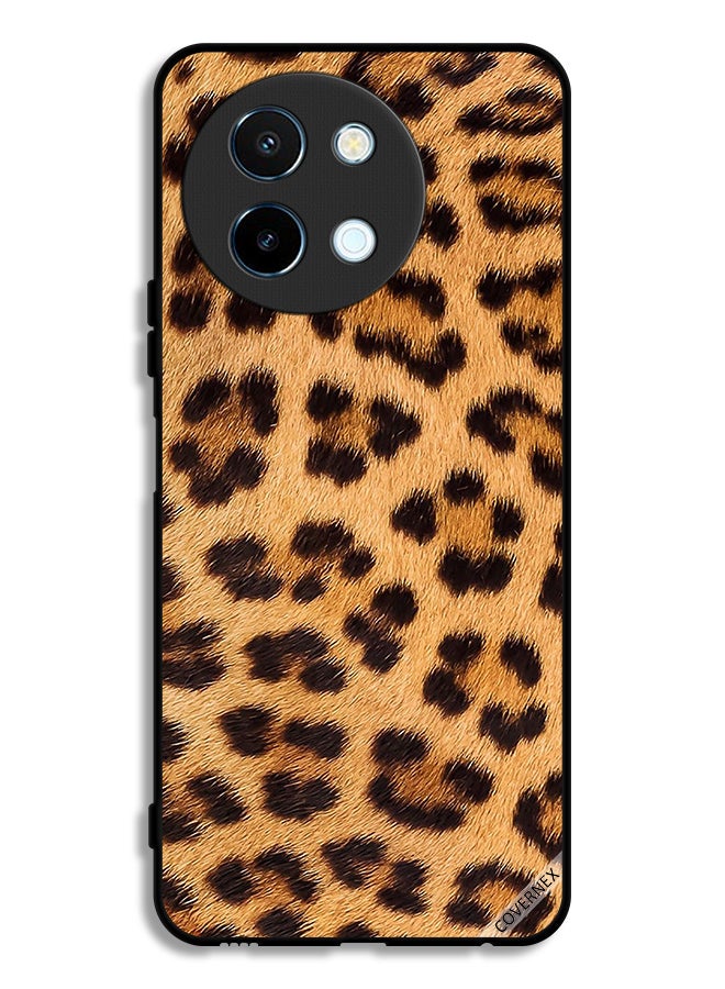 Covernex Vivo Y38 5G Protective Case Cover Leopard Pattern - Image 1