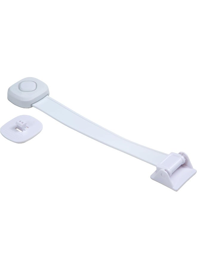 Safety 1st OutSmart Toilet Lock, White, 1 Count (Pack of 1) - Image 2