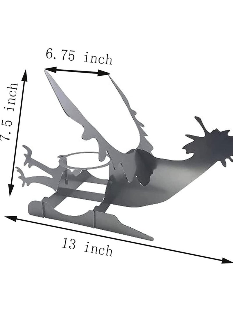 KASTWAVE Can Chicken Holder Drink Can Chicken Holder for Grill Motorcycle Easy to Use - Image 5