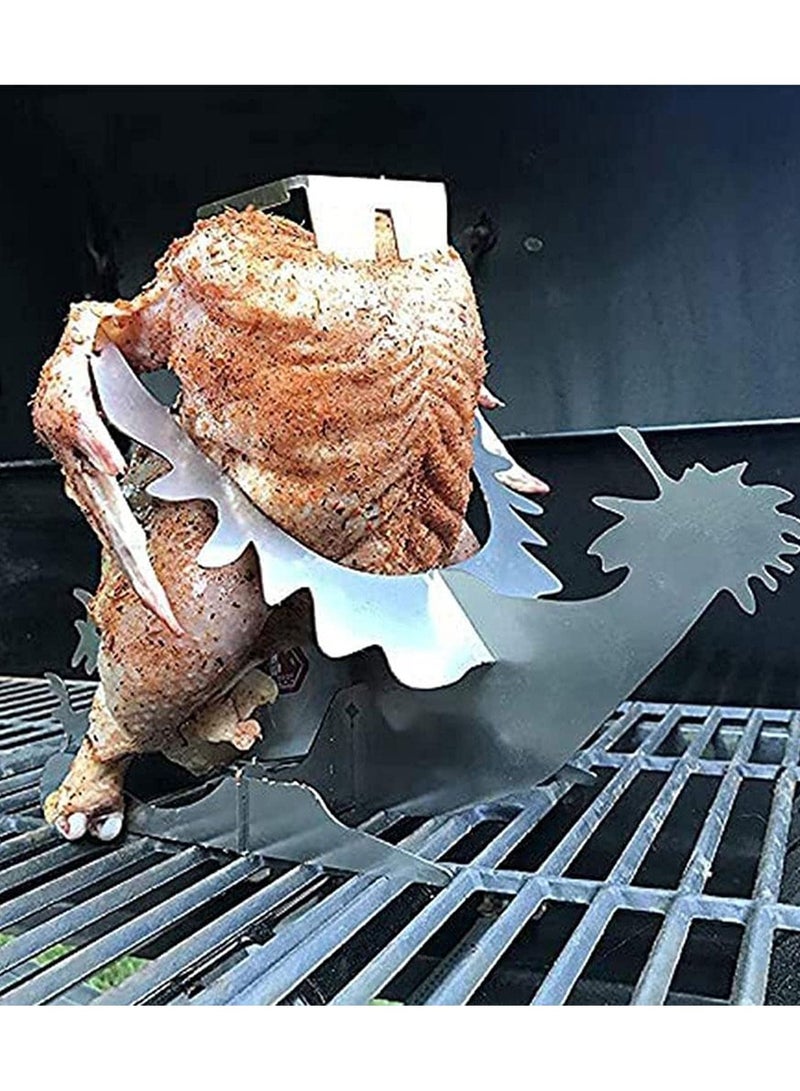 KASTWAVE Can Chicken Holder Drink Can Chicken Holder for Grill Motorcycle Easy to Use - Image 2