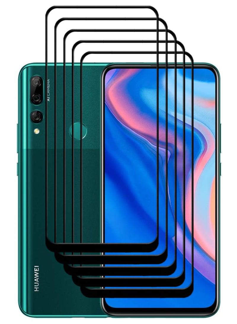 ACLIX 5 Pieces Antistatic ESD Dustproof Premium Quality High Definition Tempered Glass Screen Protector Designed For Huawei Y9 Prime (2019) - Image 1