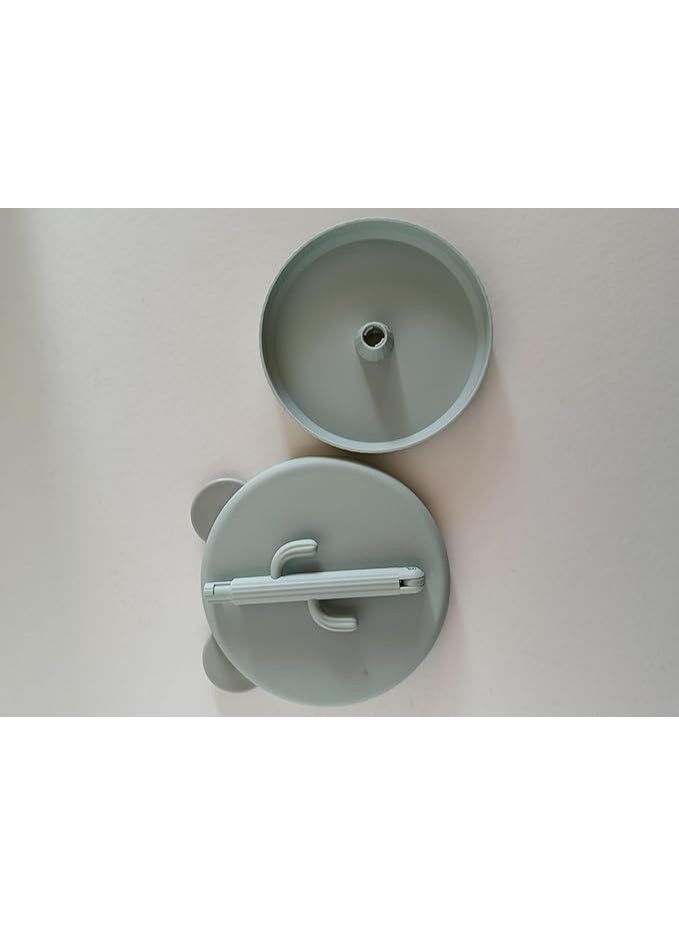 Tabletop Makeup Mirror with Cactus Stand and Makeup Organizer Base. - Image 2