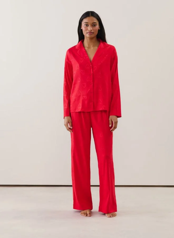 UNDIZ Patterned jersey trousers