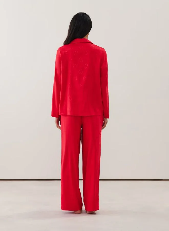 UNDIZ Patterned jersey trousers