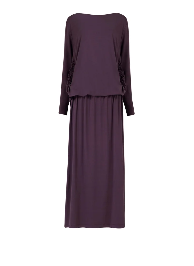 leem  Asymmetric Batwing Sleeve Dress for Women | Best Price UAE