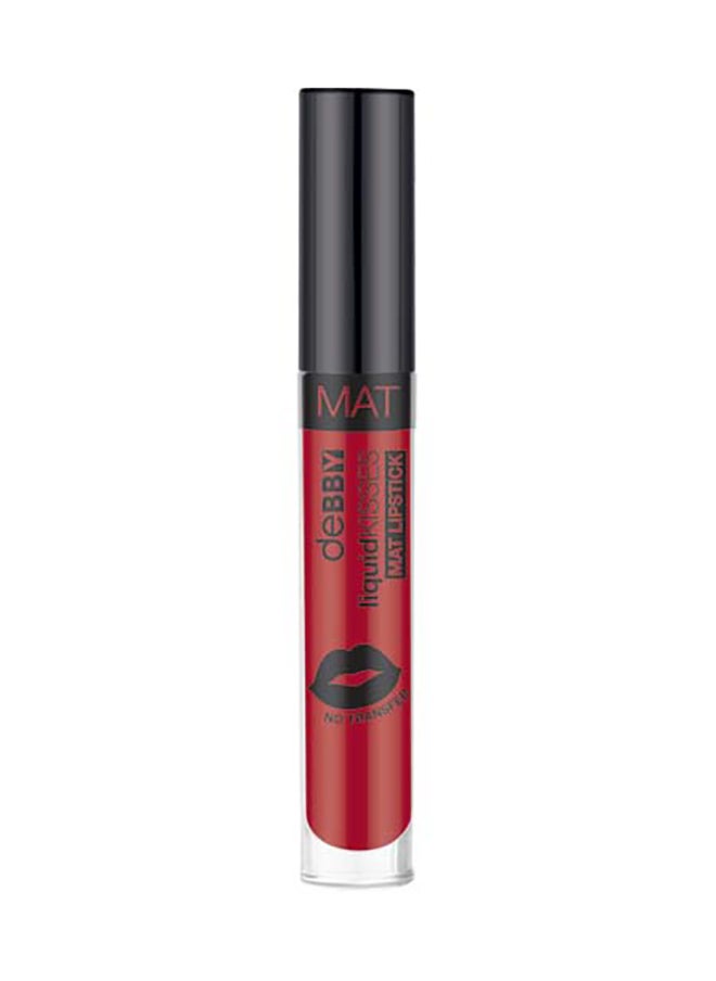 Debby Liquid Mat Lipstick - 16 Flamenco Red 