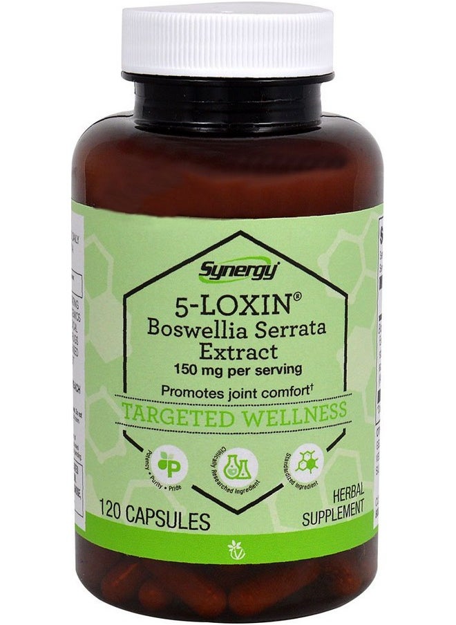 Vitacost Brand Vitacost Synergy 5Loxin®Akba Boswellia Extract 150 Mg Per Serving 120 Capsules  - Image 1