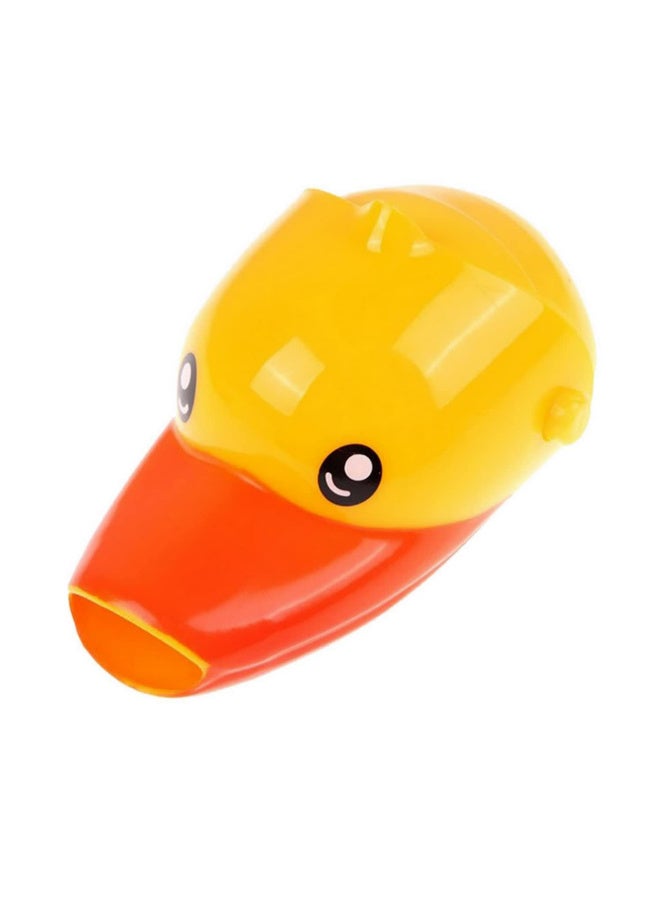 قطعتان من ممدد حنفية كرتوني لغسل يد الأطفال في حوض حمام الحيوانات، إكسسوارات مطبخ مريحة لمساعدة غسل الطفل، بط - Image 1