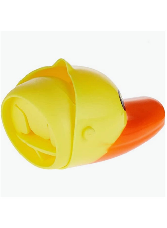 قطعتان من ممدد حنفية كرتوني لغسل يد الأطفال في حوض حمام الحيوانات، إكسسوارات مطبخ مريحة لمساعدة غسل الطفل، بط - Image 2