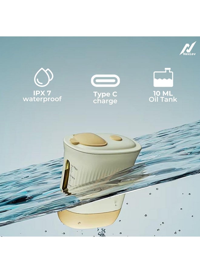 NexLev LED Therapy Oil Applicator | Reduce Dandruff | Improve Hair Growth | EMS for Scalp Improvement | Red & Blue Light | High Frequency Massage for Better Absorption | 10 ML | Waterproof | EA-01 - Image 5