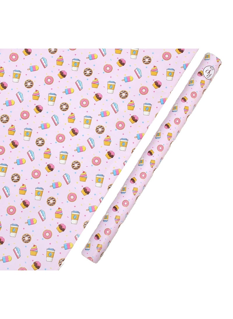 Skywalk Skywalk Colorful Strips Gift Wrapping Paper Sheets Set of 25 (Size-19.5 x 29.5), Perfect for Wrapping kids Gifts SWGP-110 