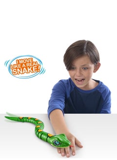 ROBO ALIVE ZURU ROBO ALIVE Robotic Pet Slithering SNAKE for Ages 3+ (Green)  - Image 3