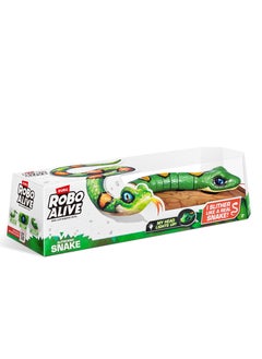 ROBO ALIVE ZURU ROBO ALIVE Robotic Pet Slithering SNAKE for Ages 3+ (Green)  - Image 5