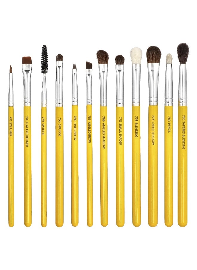 Bdellium Tools - Bdellium Tools, Studio Series, Eyes Brush Set and Pouch, 12 Pc Set - Image 1