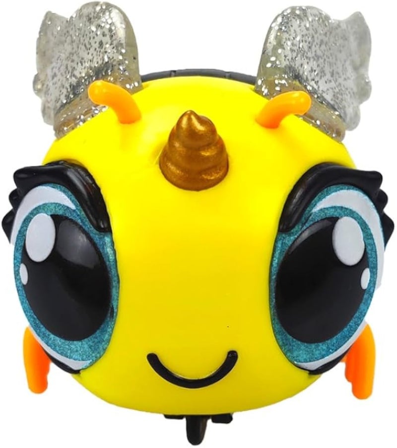 Eolo Jiggly Pets Bugs Yellow Bee Interactive Toy for 3 Years and Above Kids