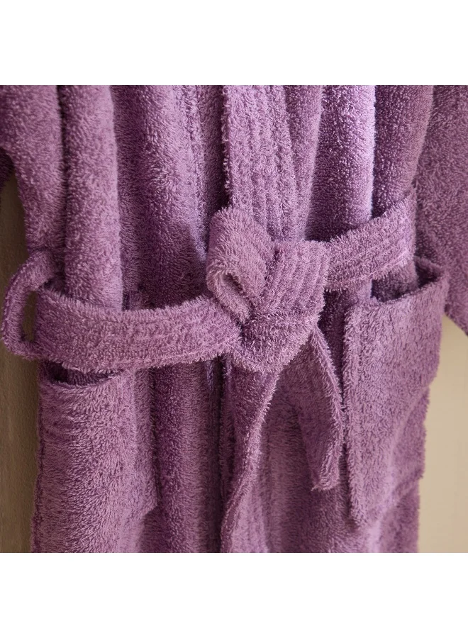 Home Box Essential Hooded Kids Bathrobe - Medium