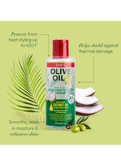ORS ORS Olive Oil Heat Protection Hair Serum, 6oz  - Image 2