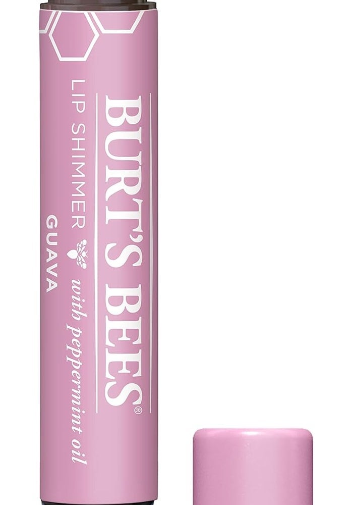 Burt's Bees Lip Shimmer in Guava - 0.09 Ounce - Image 1