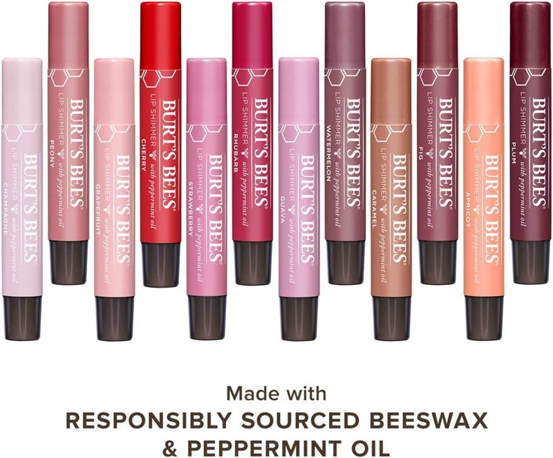 Burt's Bees Lip Shimmer in Guava - 0.09 Ounce - Image 5